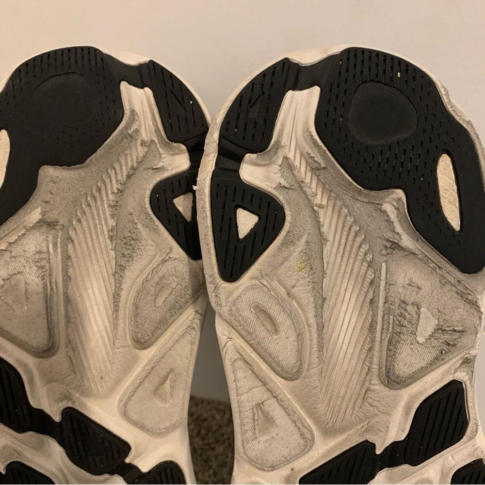 HOKA one one Clifton 9 running sneakers black white 11B woman’s unisex walking - Picture 11 of 13